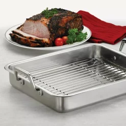 Outlet 🔔 Tramontina Gourmet Prima 9.5 Qt. Stainless Steel Roasting Pan 🤩 -Cheap Cookware Shop unnamed file 531