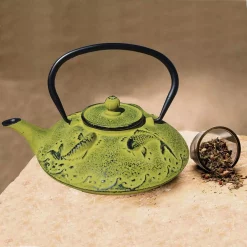 Cheapest 🛒 Old Dutch Agon Koi 3.12-Cup Teapot In Moss Green 🎁 -Cheap Cookware Shop unnamed file 534