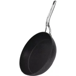 Brand new 𧨠Starfrit The Rock 12 In. Aluminum Nonstick Frying Pan In Black Speckle βοΈ