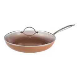 Deals 🎁 Classic Cuisine Allumi-Shield 12 In. Aluminum Ceramic Nonstick Grill Pan In Copper With Glass Lid ⭐ -Cheap Cookware Shop unnamed file 564
