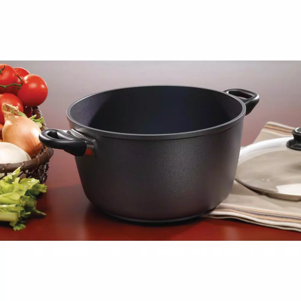 Budget ๐ Swiss Diamond Swiss Titan 8.5 Qt. Titanium Nonstick Stock Pot In Gray With Glass Lid ๐งจ 2 Budget ๐ Swiss Diamond Swiss Titan 8.5 Qt. Titanium Nonstick Stock Pot In Gray With Glass Lid ๐งจ - Image 2
