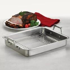Promo 🤩 Tramontina Gourmet Prima 5 Qt. Stainless Steel Roasting Pan 🎉 -Cheap Cookware Shop unnamed file 57