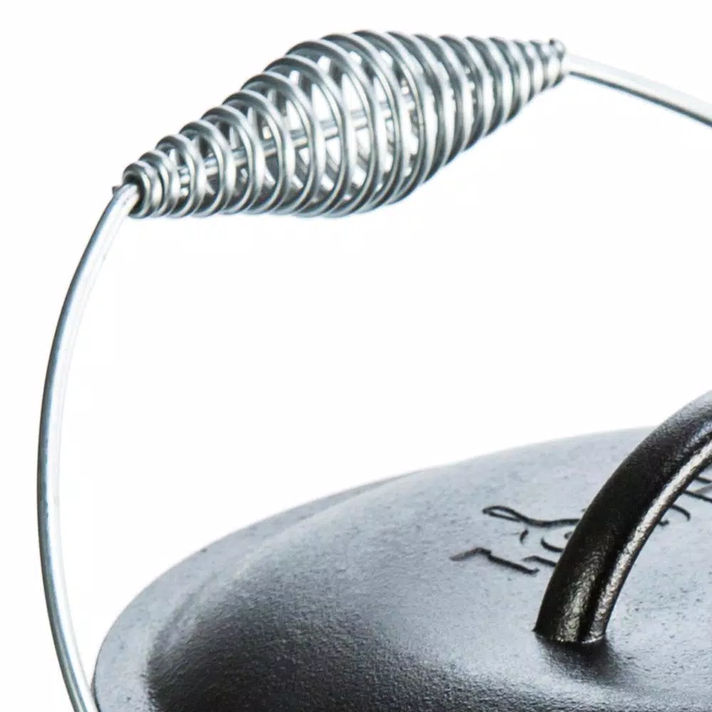 Discount 👏 Lodge 5 Qt. Cast Iron Dutch Oven With Lid And Spiral Bail Handle ⭐ 4 Discount 👏 Lodge 5 Qt. Cast Iron Dutch Oven With Lid And Spiral Bail Handle ⭐ - Image 4