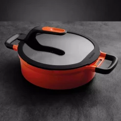 Cheapest 🛒 BergHOFF GEM Stay Cool 4.9 Qt. Cast Aluminum Nonstick Saute Pan In Orange With Glass Lid And Dual Handles 🔔 -Cheap Cookware Shop unnamed file 654