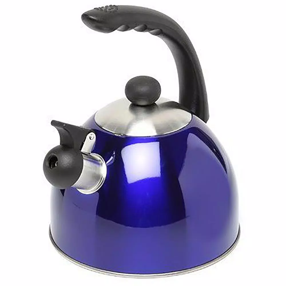 New π― Creative Home Rhapsody 2.1 Qt. (8.4 Cup) Stainless Steel Whistling Tea Kettle With Metallic Blue Powder π§₯ Coating π 2 New π― Creative Home Rhapsody 2.1 Qt. (8.4 Cup) Stainless Steel Whistling Tea Kettle With Metallic Blue Powder π§₯ Coating π - Image 2