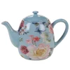 Wholesale 🧨 Certified International Spring Bouquet 40 Oz. 4-Cup Multicolored Teapot 😍