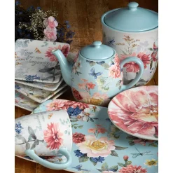 Wholesale 🧨 Certified International Spring Bouquet 40 Oz. 4-Cup Multicolored Teapot 😍 -Cheap Cookware Shop unnamed file 702