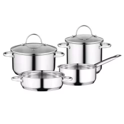 Best Sale ✔️ BergHOFF Essentials Comfort 6-Piece Stainless Steel Cookware Set 🥰