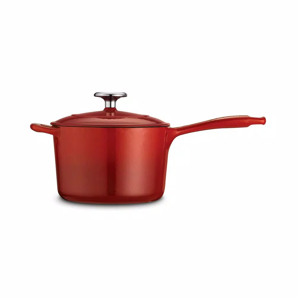 Flash Sale ๐ Tramontina Gourmet 2.5 Qt. Porcelain-Enameled Cast Iron Sauce Pan In Gradated Red With Lid ๐งจ 2 Flash Sale ๐ Tramontina Gourmet 2.5 Qt. Porcelain-Enameled Cast Iron Sauce Pan In Gradated Red With Lid ๐งจ - Image 2