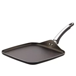 Discount 🎁 Farberware High Performance 10.75 In. Aluminum Nonstick Griddle In Black ❤️
