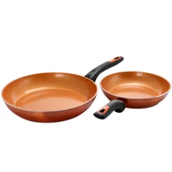 Outlet ⌛ Gibson Home Hummington 2-Piece Aluminum Ceramic Nonstick Frying Pan Set In Metallic Copper 🛒 -Cheap Cookware Shop unnamed file 798
