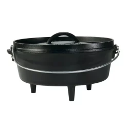 Hot Sale ⭐ Lodge 4 Qt. Cast Iron Dutch Oven With Lid And Bail Handle 👍
