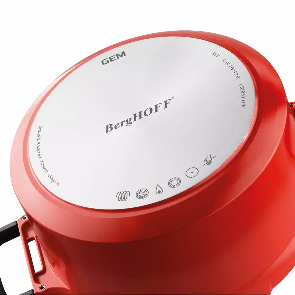 New ๐ BergHOFF GEM Stay Cool 1.6 Qt. Cast Aluminum Nonstick Sauce Pan In Orange With Glass Lid ๐คฉ 4 New ๐ BergHOFF GEM Stay Cool 1.6 Qt. Cast Aluminum Nonstick Sauce Pan In Orange With Glass Lid ๐คฉ - Image 4
