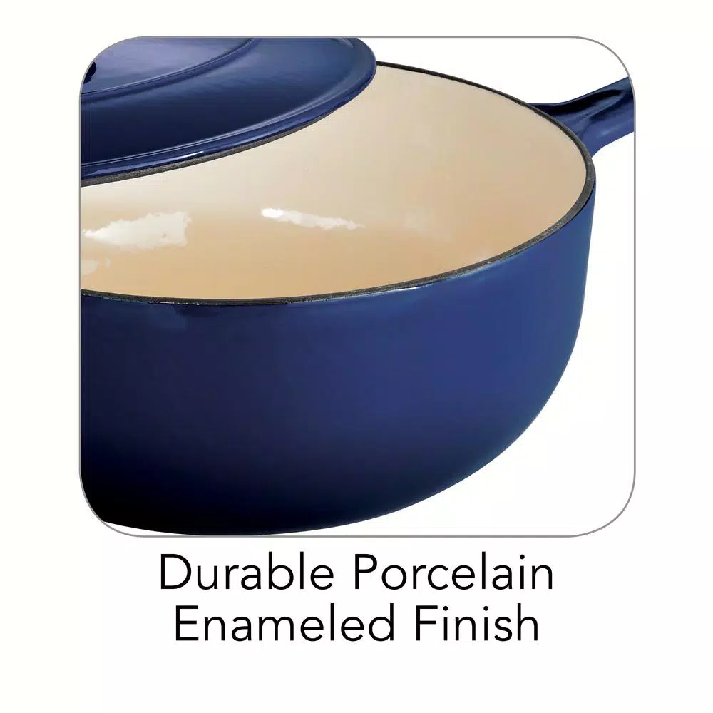 Coupon โญ Tramontina Gourmet 3 Qt. Porcelain-Enameled Cast Iron Saucier In Gradated Cobalt With Lid ๐ 4 Coupon โญ Tramontina Gourmet 3 Qt. Porcelain-Enameled Cast Iron Saucier In Gradated Cobalt With Lid ๐ - Image 4