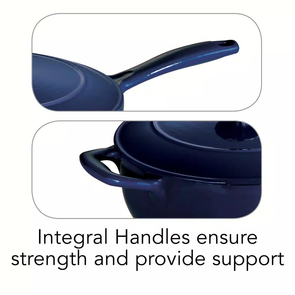 Coupon โญ Tramontina Gourmet 3 Qt. Porcelain-Enameled Cast Iron Saucier In Gradated Cobalt With Lid ๐ 5 Coupon โญ Tramontina Gourmet 3 Qt. Porcelain-Enameled Cast Iron Saucier In Gradated Cobalt With Lid ๐ - Image 5