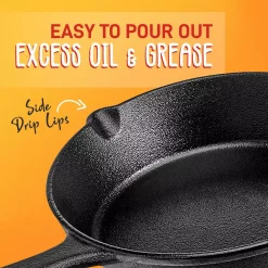 Best reviews of ⭐ NutriChef 6-Piece Cast Iron Nonstick Skillet Set In Black 🌟 -Cheap Cookware Shop unnamed file 851
