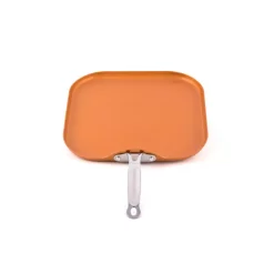 Discount 🌟 MasterPan Original Copper Pan 11 In. Aluminum Nonstick Griddle In Copper 🌟 -Cheap Cookware Shop unnamed file 908