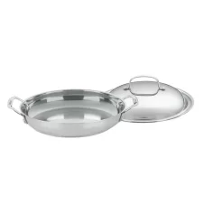 Top 10 😉 Cuisinart Chef’s Classic 12 In. Stainless Steel Frying Pan With Lid ❤️
