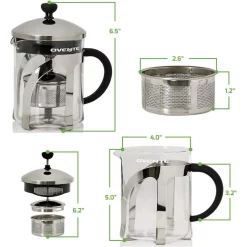 Top 10 🧨 Ovente 2.5-Cup (20 Oz.) Glass Tea Maker With Removable Stainless Steel Infuser And Free Measuring Scoop 💯 -Cheap Cookware Shop unnamed file 956