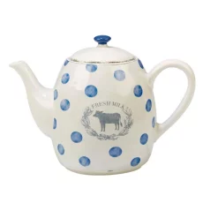 Best Pirce 🤩 Certified International Urban Farmhouse 5-Cup Multi-Colored Teapot 🧨